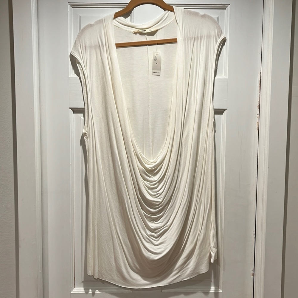 Old navy drape front shirt